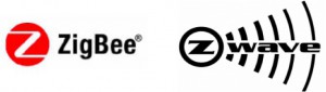 Logos for Zigbee and Z-Wave